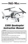 230Si Quadcopter Instruction Manual