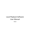 Local Playback Software User Manual