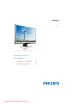 Philips 221B3LPCS User Guide Manual