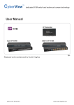 CyberView™ | Cat6 IP KVM - User Manual