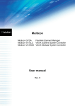 Multicon User Manual