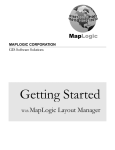 Getting Started With MapLogic Layout Manager