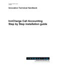 InnCharge Call Accounting Step by Step