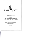 Darkbox User Manual - The Sat and PC Guy
