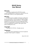 tM-AD Series User Manual 111108