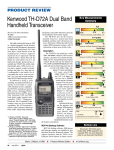 Kenwood TH-D72A Dual Band Handheld Transceiver