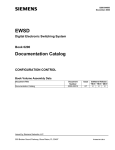 Documentation Catalog