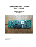 Eggtimer TRS Flight Computer User`s Manual