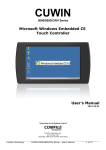 CUWIN manual - Comfile Technology