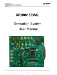 Evaluation System User`s Manual