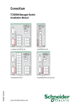 TCSESM Managed Switch: Installation Manual