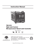 TEC 910 Manual - Tempco Electric Heater Corporation