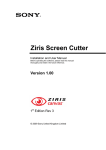 Installing Ziris Screen Cutter