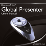 RemotePoint Global Presenter User Manual