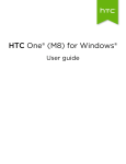 HTC One® (M8) for Windows®