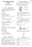 CABLE FREE WEATHER STATION