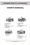 USER`S MANUAL