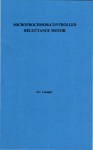 Microprocessor-controlled reluctance motor