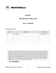 ATOM1 : MPC860 ATM Microcode User`s Manual