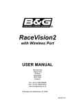 RaceVision2 User Manual
