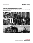 Logix5000 Controllers Add-on Instructions Programming Manual