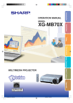 XG-MB70X Operation Manual