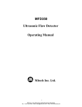 Mitech MFD350 User Manual