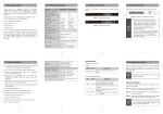 1. Package Content 3. Product Specification 5. Switch Rear Panel 4