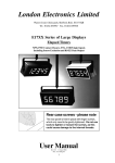 London Electronics Limited User Manual