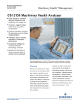 CSI 2130 Machinery Health Analyzer