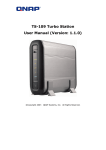 TS-109 Turbo Station User Manual (Version: 1.1.0)