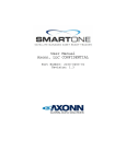 User Manual Axonn, LLC CONFIDENTIAL