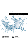 Water Safety Plan Quality Assurance Tool