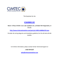 Genius AC 8-Ckt Isolated Blocks datasheet, GFK-0040E