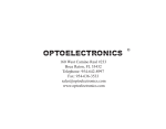 OPTOELECTRONICS