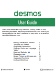 Desmos User Guide