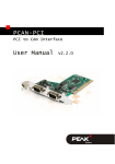 PCAN-PCI User Manual V2.2.0