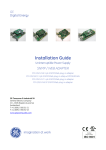 Installation Guide SNMP/Web Adapter