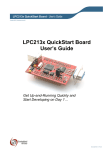 LPC213x QuickStart Board User`s Guide