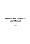 P660HW-B1A Telefonica_User Manual_V1.00
