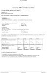 Summary of Product Characteristics