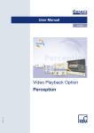 Perception Video Playback Option