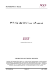 IS23SC4439 User Manual