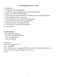 WiFi PhoneREAD`R User Guide 1.- Introduction 2