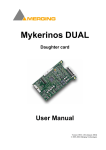 Mykerinos DUAL Daughter card User Manual