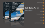 User Manual - DxO Optics Pro v5.1