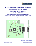 Expansion Communications Port RS-232 Board