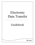 Electronic Data Transfer