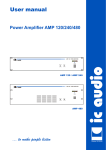 Power Amplifier AMP 120/240/480