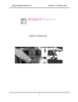 USER MANUAL - Project Magenta